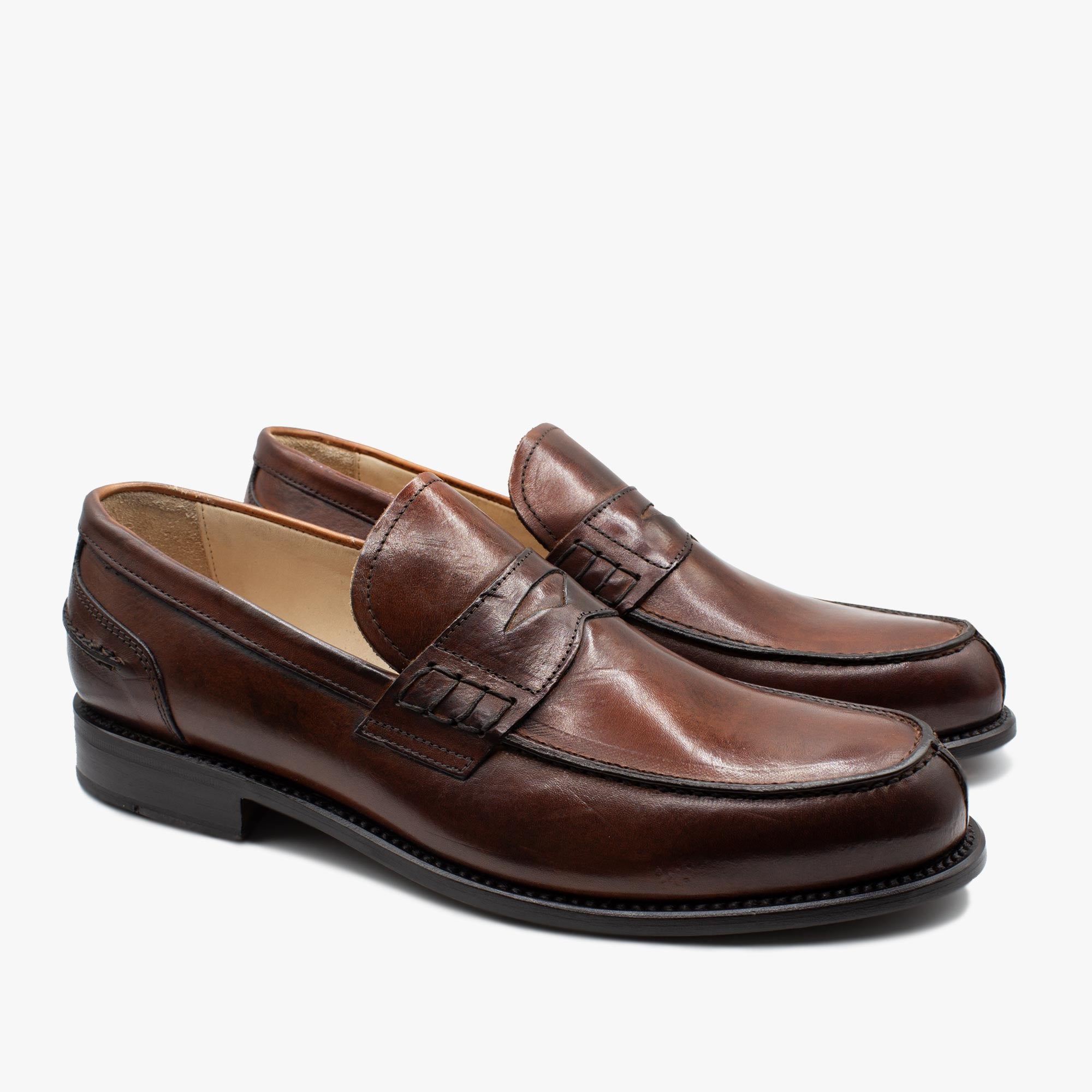 Mocassino 420 da uomo cuoio