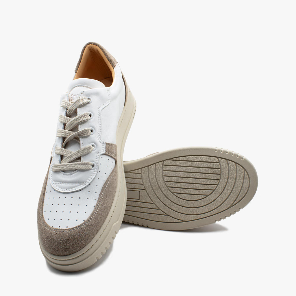 Sneaker 825U uomo bianca e beige