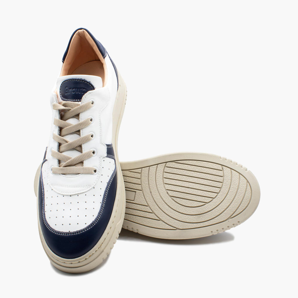 Sneaker 825U uomo bianca e blu