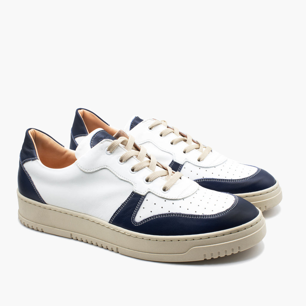 Sneaker 825U uomo bianca e blu
