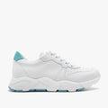 Sneaker 825 donna bianca e verde acqua